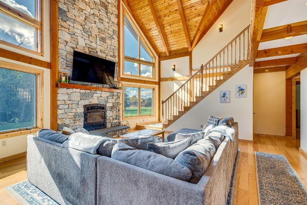 Spacious and Secluded Forksville Home Fire Pit image 3